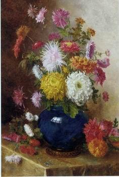 unknow artist Floral, beautiful classical still life of flowers.111 oil painting image